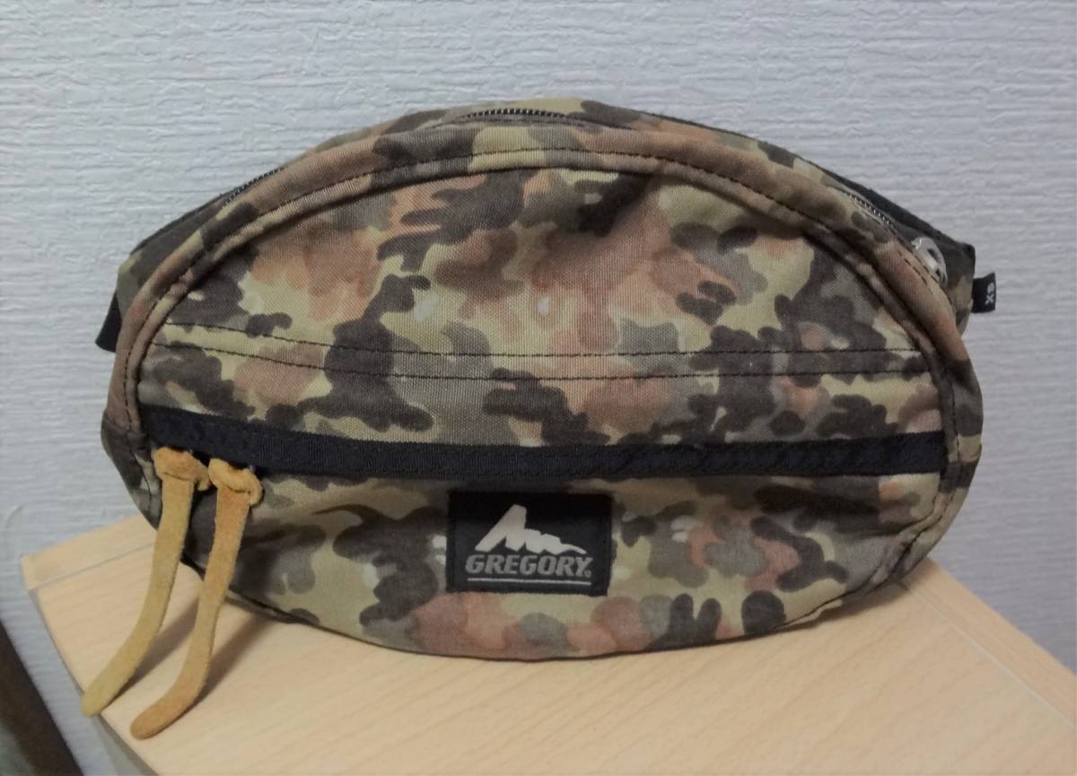 ★希少！廃盤　★デンマークカモ★　アメリカ製★グレゴリー/テールメイト/XS/迷彩柄/小型ウエストバッグ/女性にもオススメ！