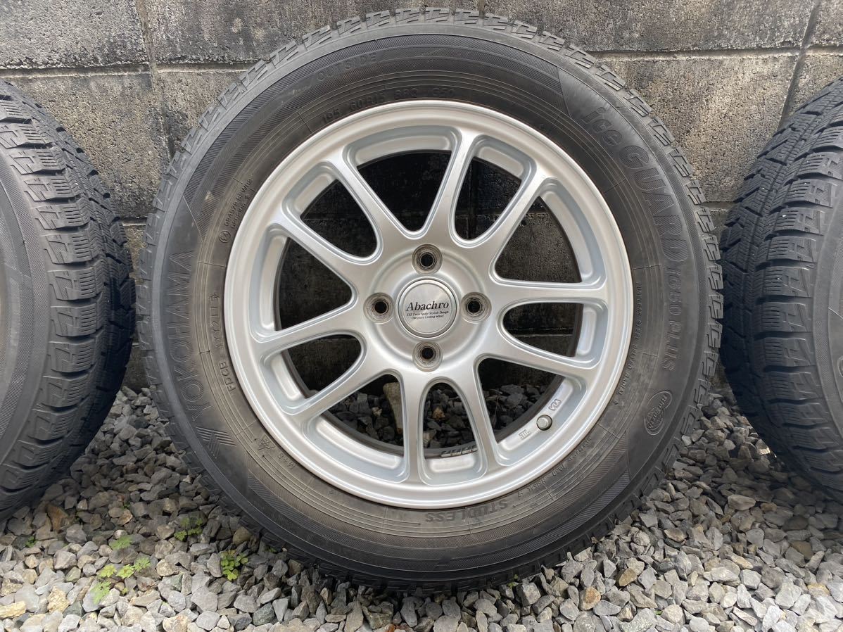スタッドレスタイヤ 195//60R15 YOKOHAMA iceGUARD 5 PLUS iG50 