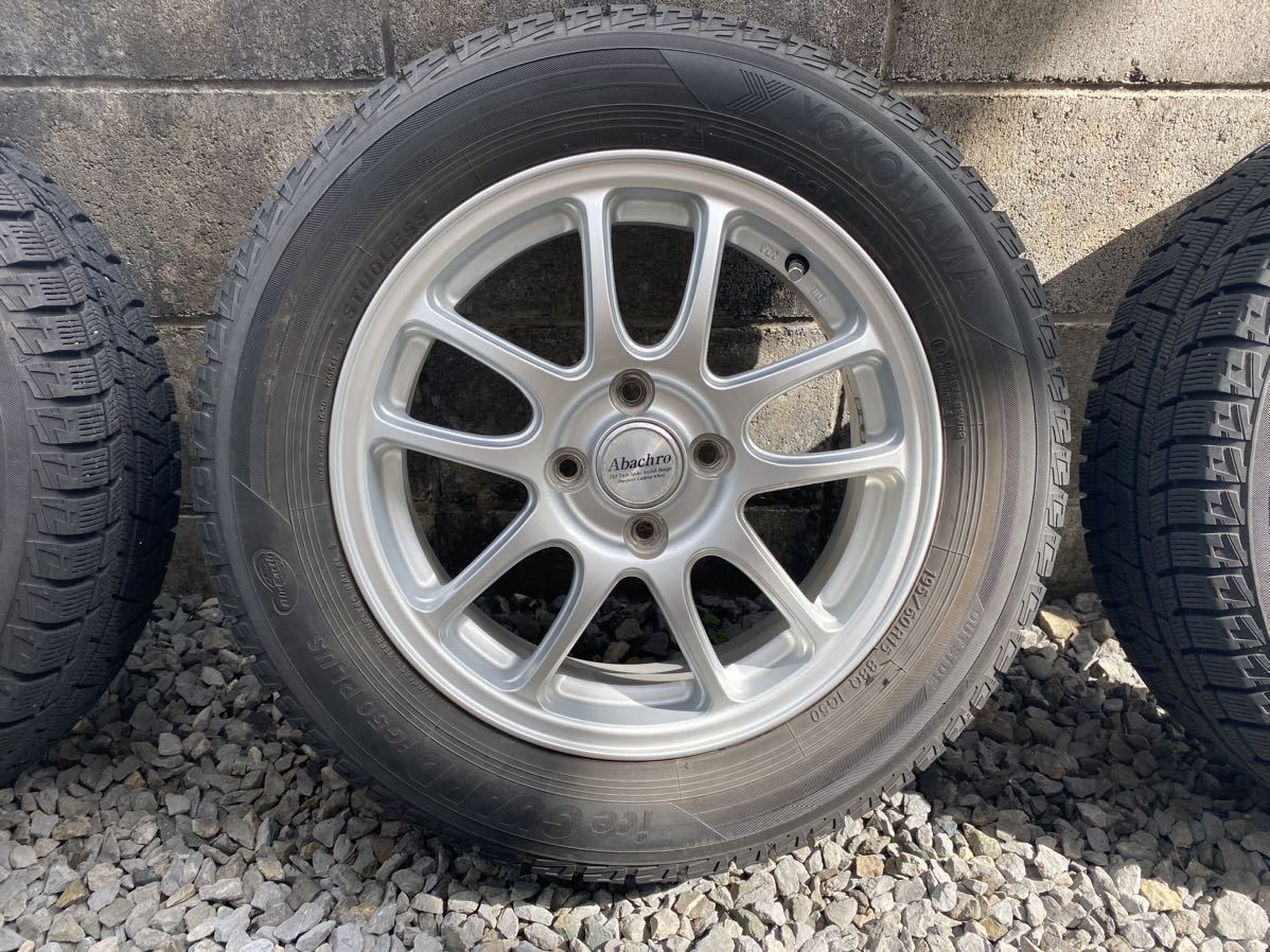スタッドレスタイヤ 195//60R15 YOKOHAMA iceGUARD 5 PLUS iG50 