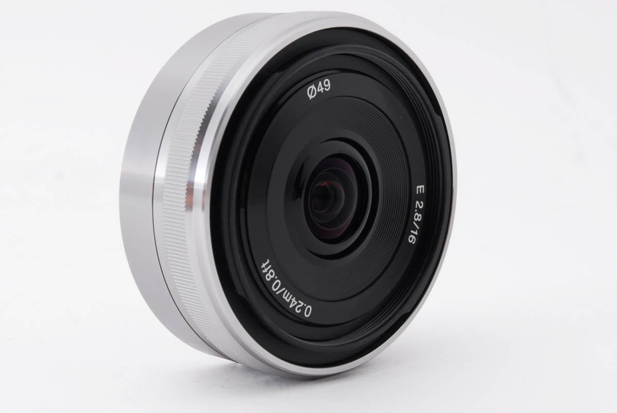 ☆美品☆ SONY ソニー E 16mm F2.8 Eマウント APS-C 広角 単