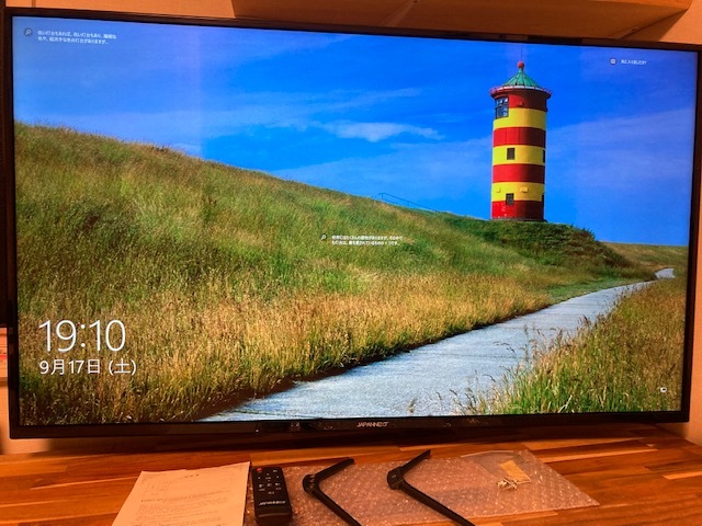美品】JAPANNEXT（ジャパンネクスト）JN-IPS4300UHDR 4K 43インチ PC 