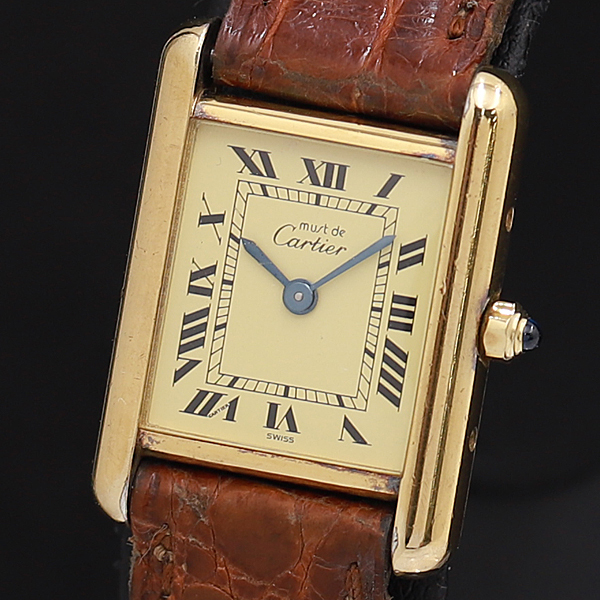 最安値，定番 1円〇正規〇 カルティエ マストタンク SV925 ローマン スイス製 QZ レディース腕時計 880A0268378(マストタンク)｜売買されたオークション情報、yahooの商品情報をアーカイブ公開 - オークファン タンク