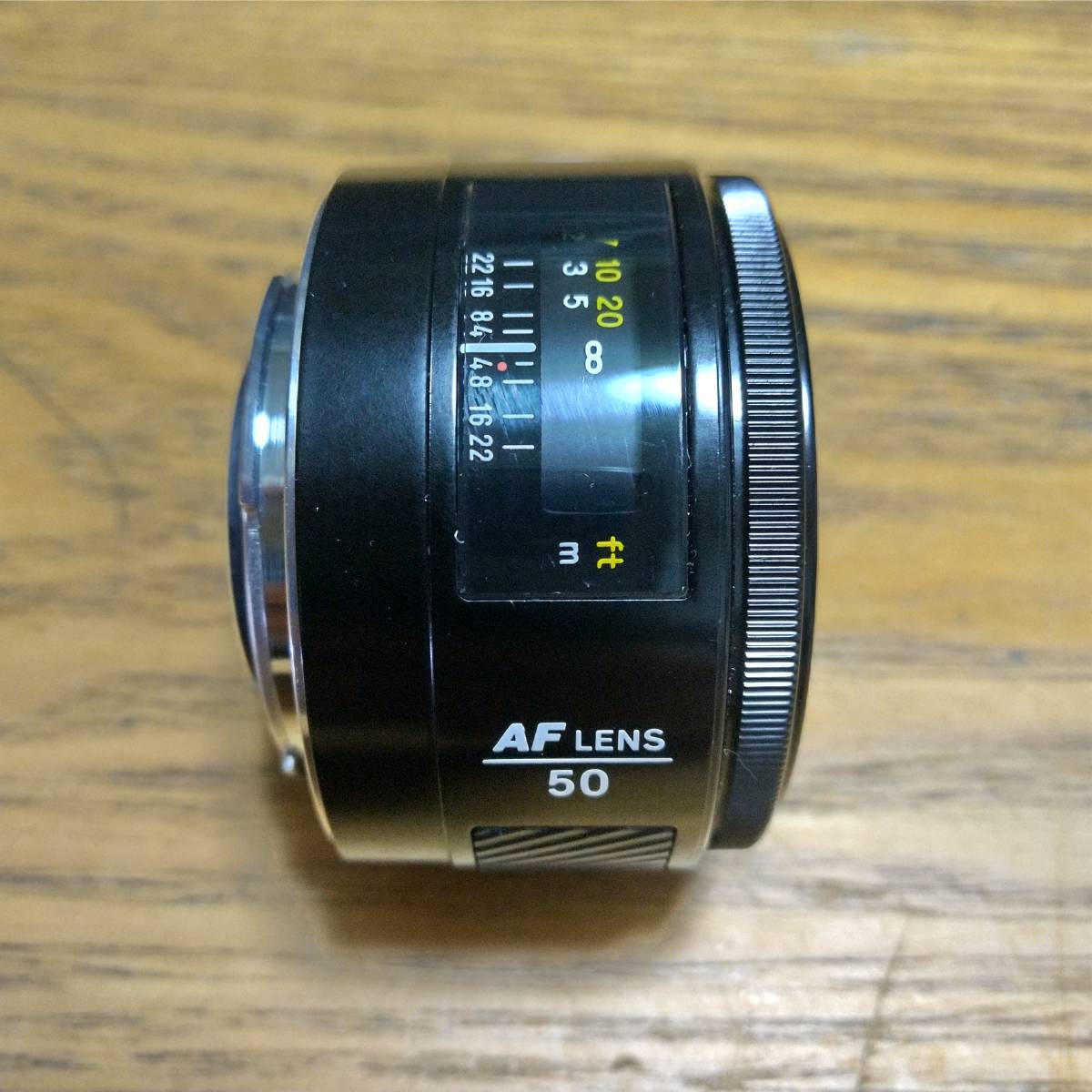 外装美品】☆MINOLTA AF 50mm F1.4 (22) 単焦点レンズ 光学クリア