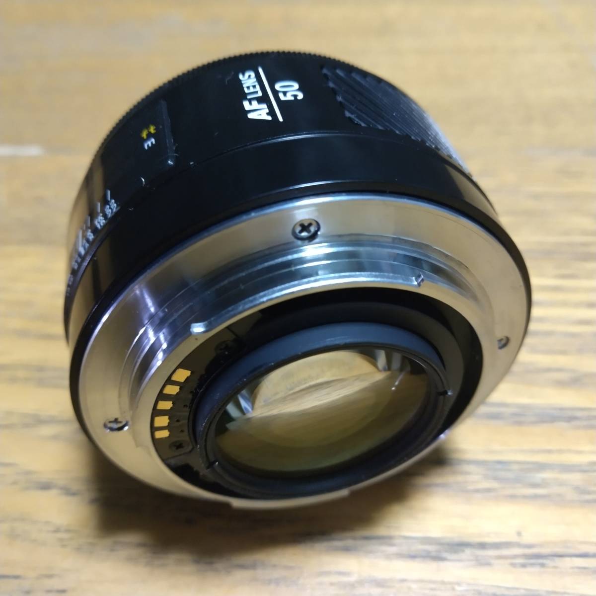 外装美品】☆MINOLTA AF 50mm F1.4 (22) 単焦点レンズ 光学クリア