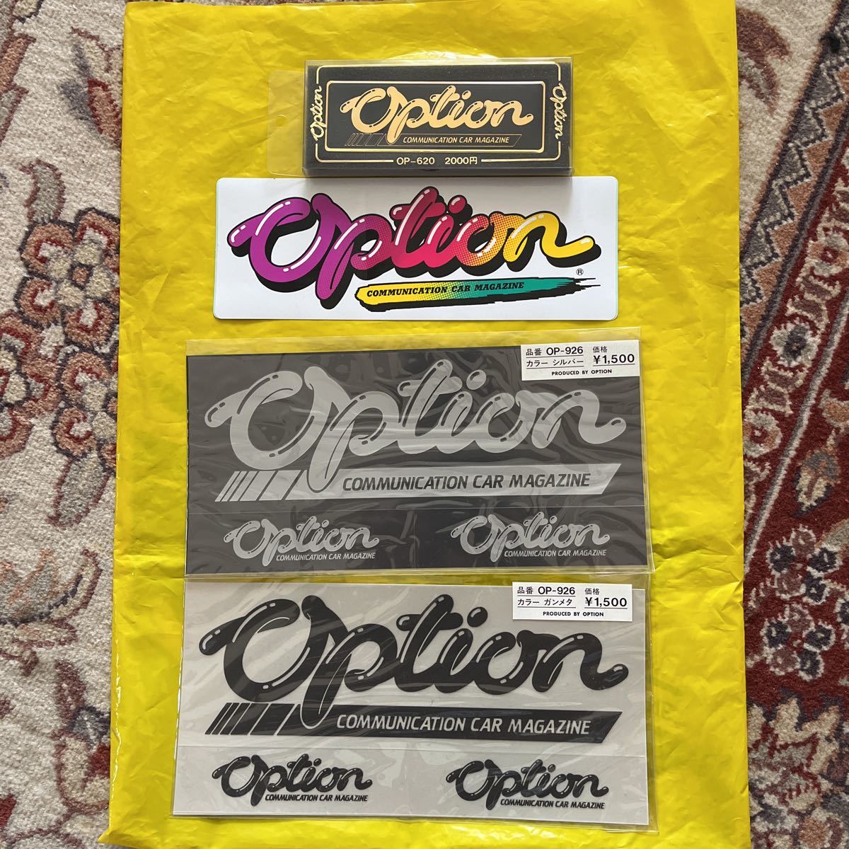 ステッカー - OPTION ⁄ Option autosport | shop web V-OPTドメイン 