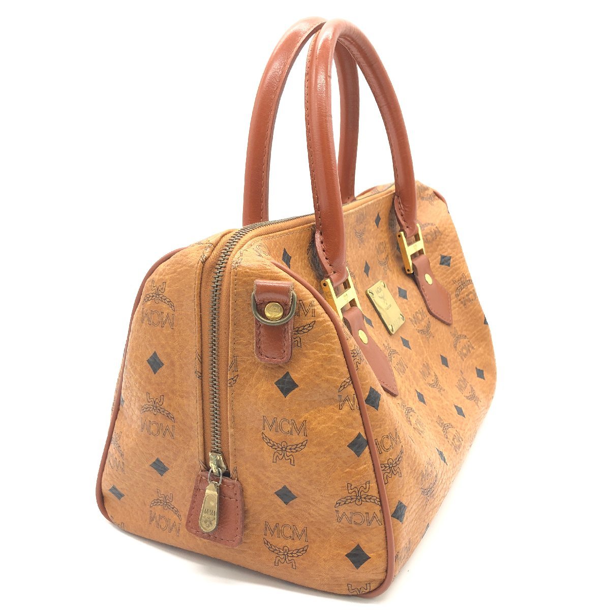 エムシーエム MCMボストンバッグ ハンドバッグ ヴィセトス柄 R MCM