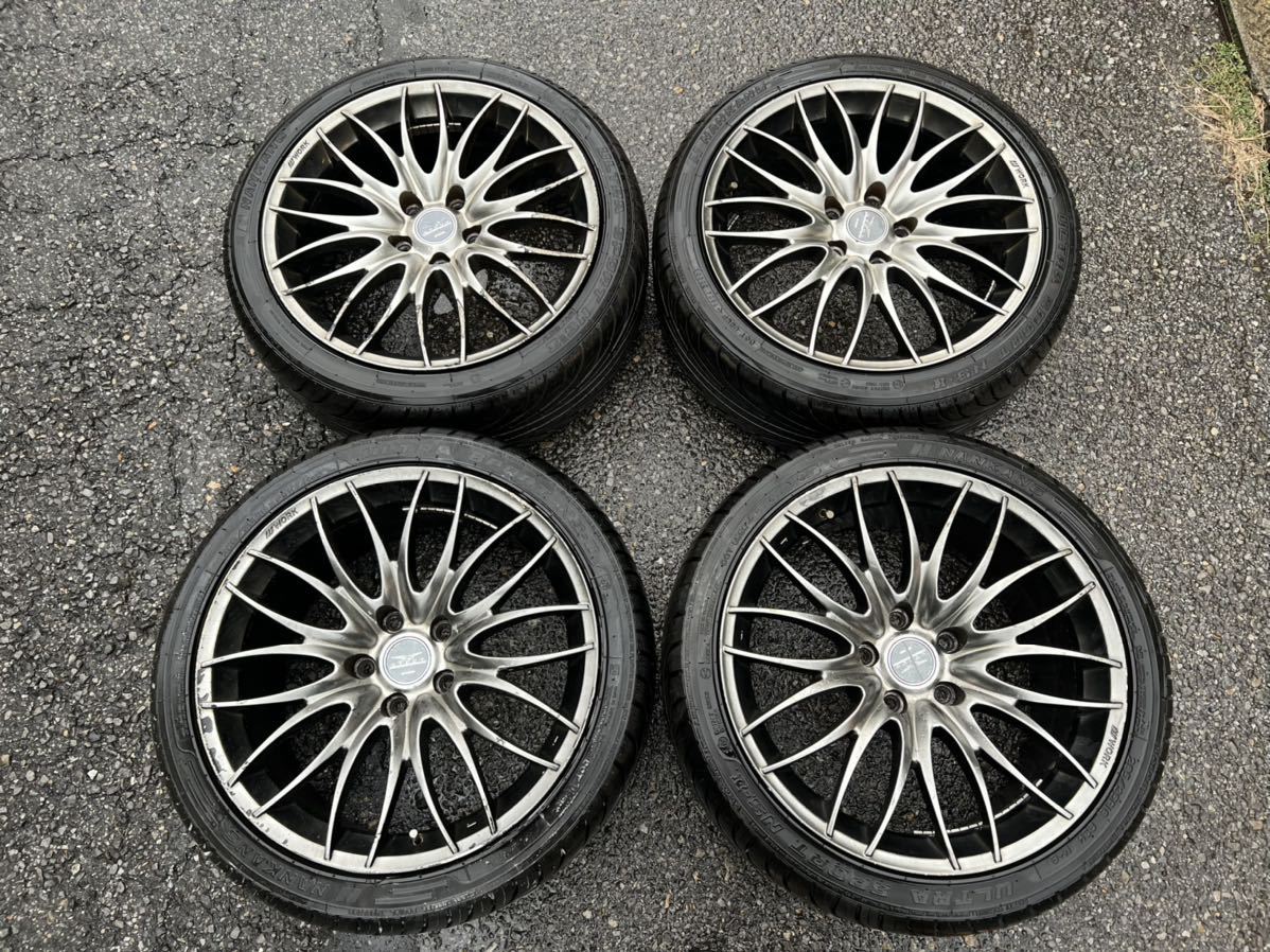 STEEZ WORK 18インチ 265/35R18 9J + 45 235/40R18 8J +45 PCD 114.3