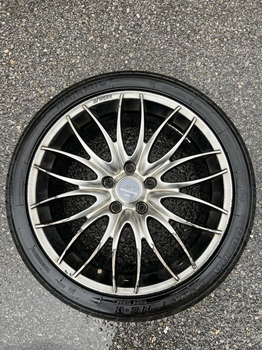 STEEZ WORK 18インチ 265/35R18 9J + 45 235/40R18 8J +45 PCD 114.3