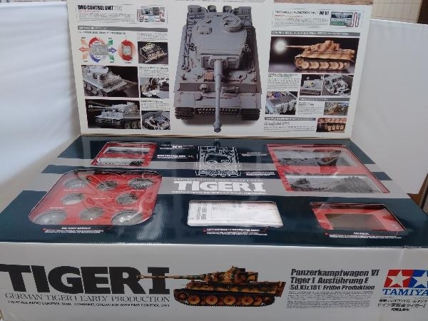 プラモデル タミヤ 1/16 ドイツ重戦車 タイガーI 初期生産型 フル 