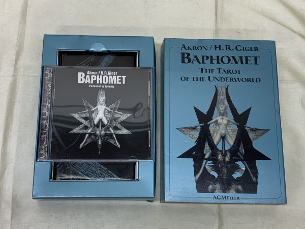 B2-635 AKRON H.R.GIGER BAPHOMET THE TAROT OF THE UNDERWORLD H.R. 