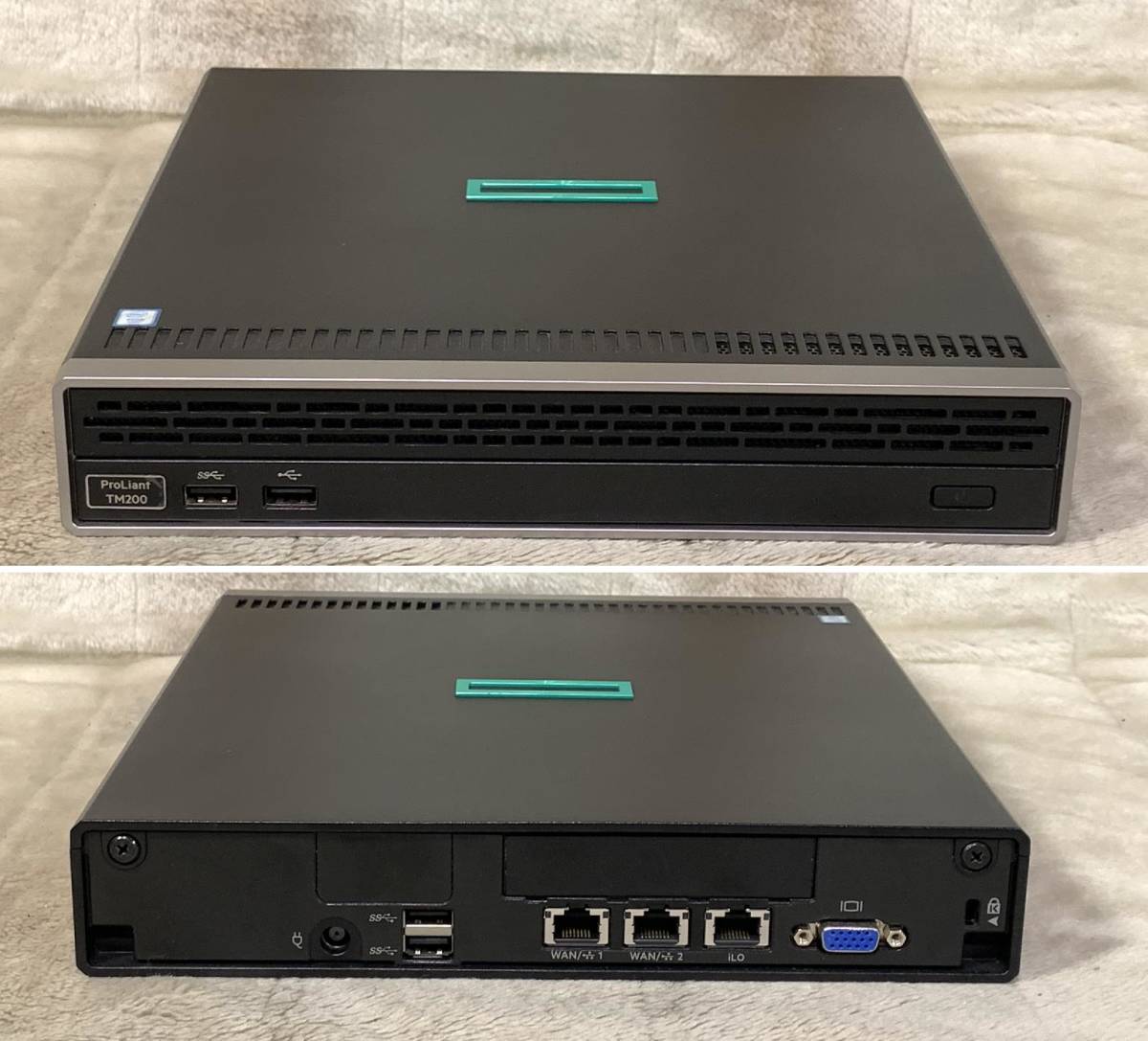 ☆hp Thin Microサーバ Xeon D-1518/8GBメモリ/4.0TB+4.0TB HDD/USB3.0