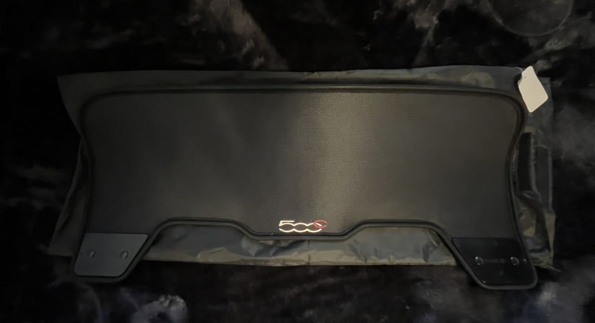 車 FIAT 500C ウインドストップ ウィンドディフレクター