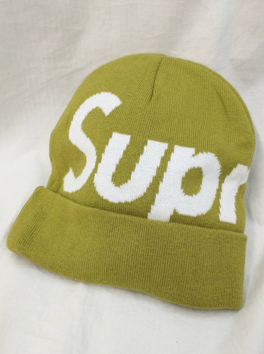 Supreme BIG LOGO BEANIE KNIT CAP シュプリーム ビッグロゴ ビーニー