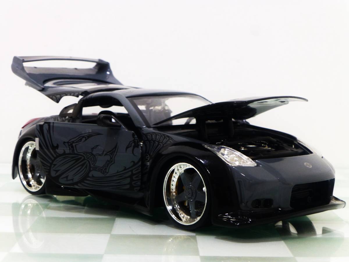 ワイルドスピード□JADA 1/24 D.K.'S NISSAN 350Z （Z33）□日産