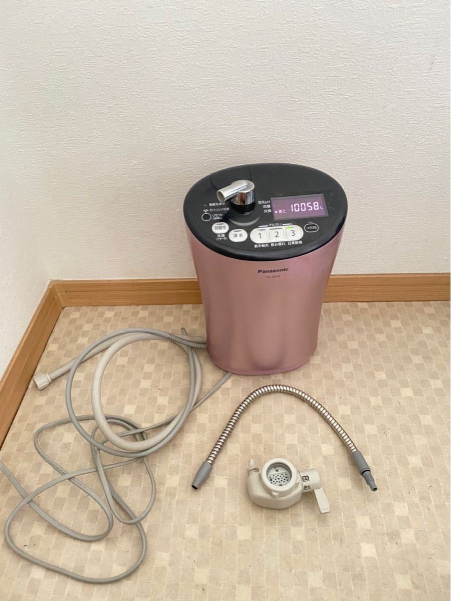  浄水器 Panasonic TK-AS43(アルカリイオン整水器)｜売買されたオークション情報、yahooの商品情報をアーカイブ公開 - オークファン アルカリイオン整水器