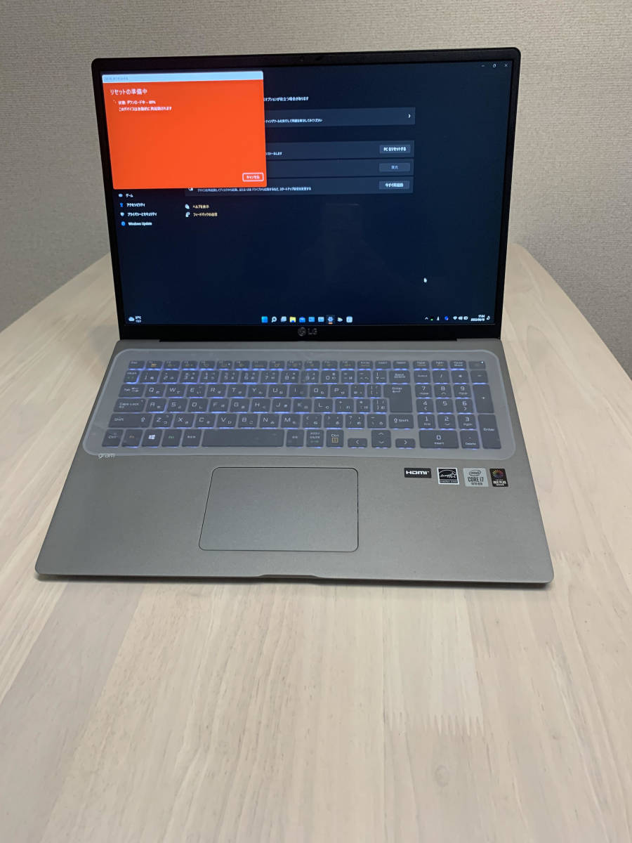 LG Gram 17インチ　第１０世代Core i7　メモリ24GB SSD 500GB_2