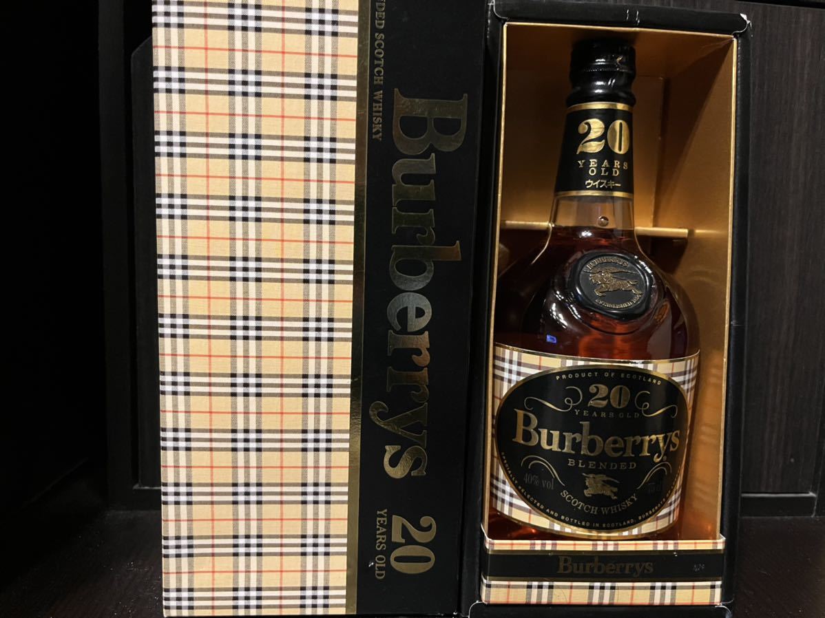 Burberrys 20年ウイスキー 750ml ボックス入り【古酒】 【公式通販】