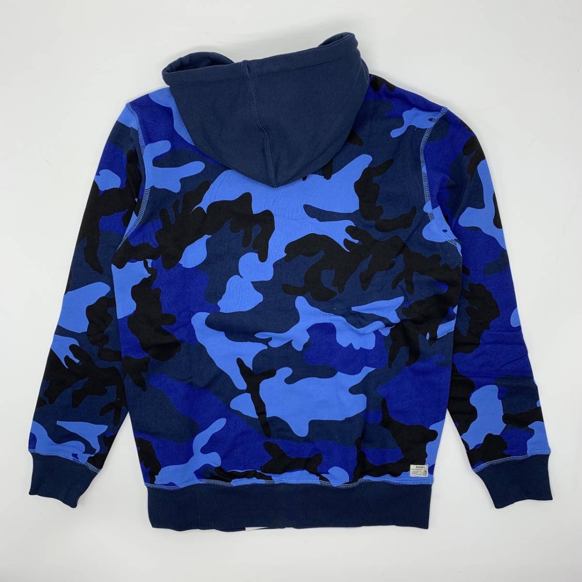 サイズ選択】新品□DIESEL□ブルー 迷彩柄 スウェットセットアップ