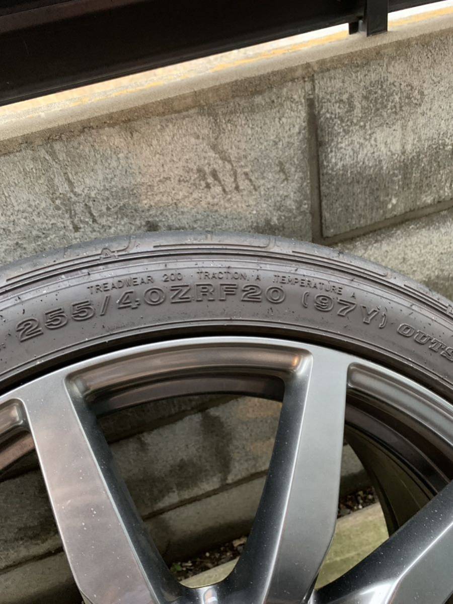 タイヤ、ホイール RAYS GTR R35 中期純正ホイール 9.5j 2本