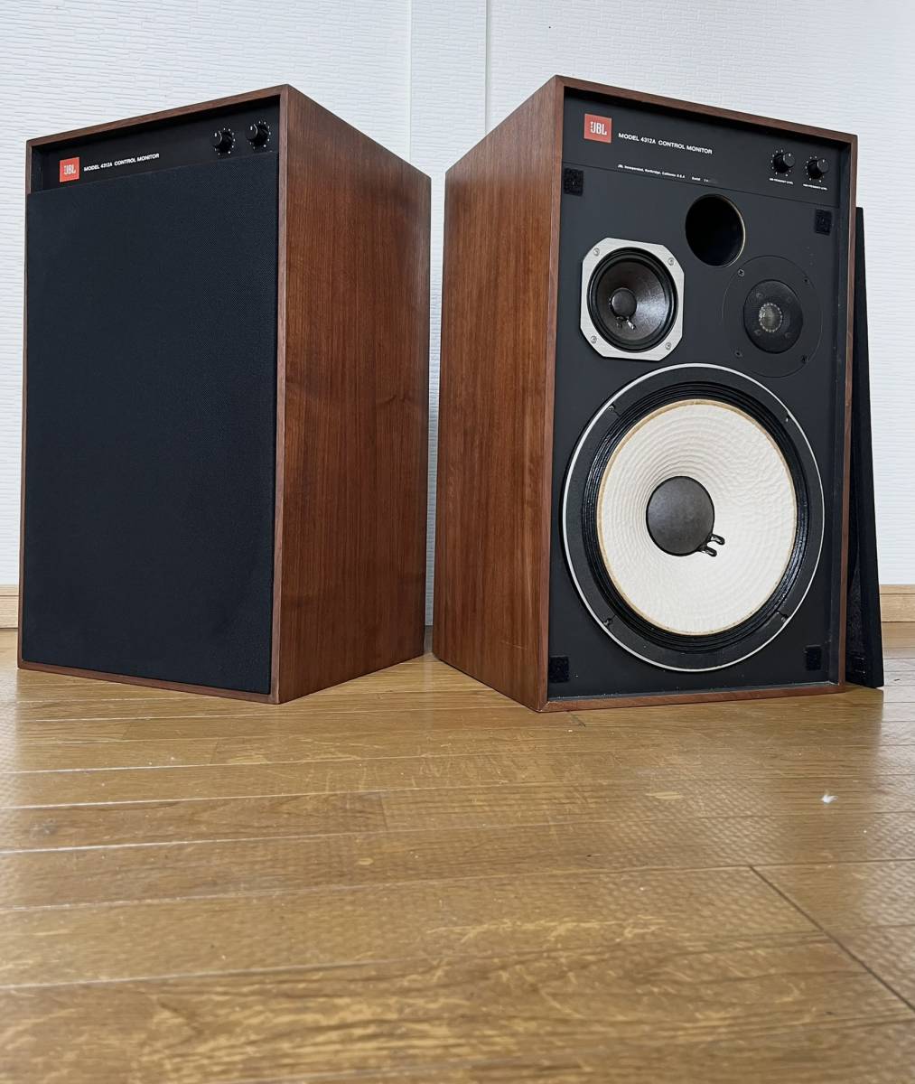 動作確認済み JBL 4312a CONTROL MONITOR スピーカー ペア 音響機材