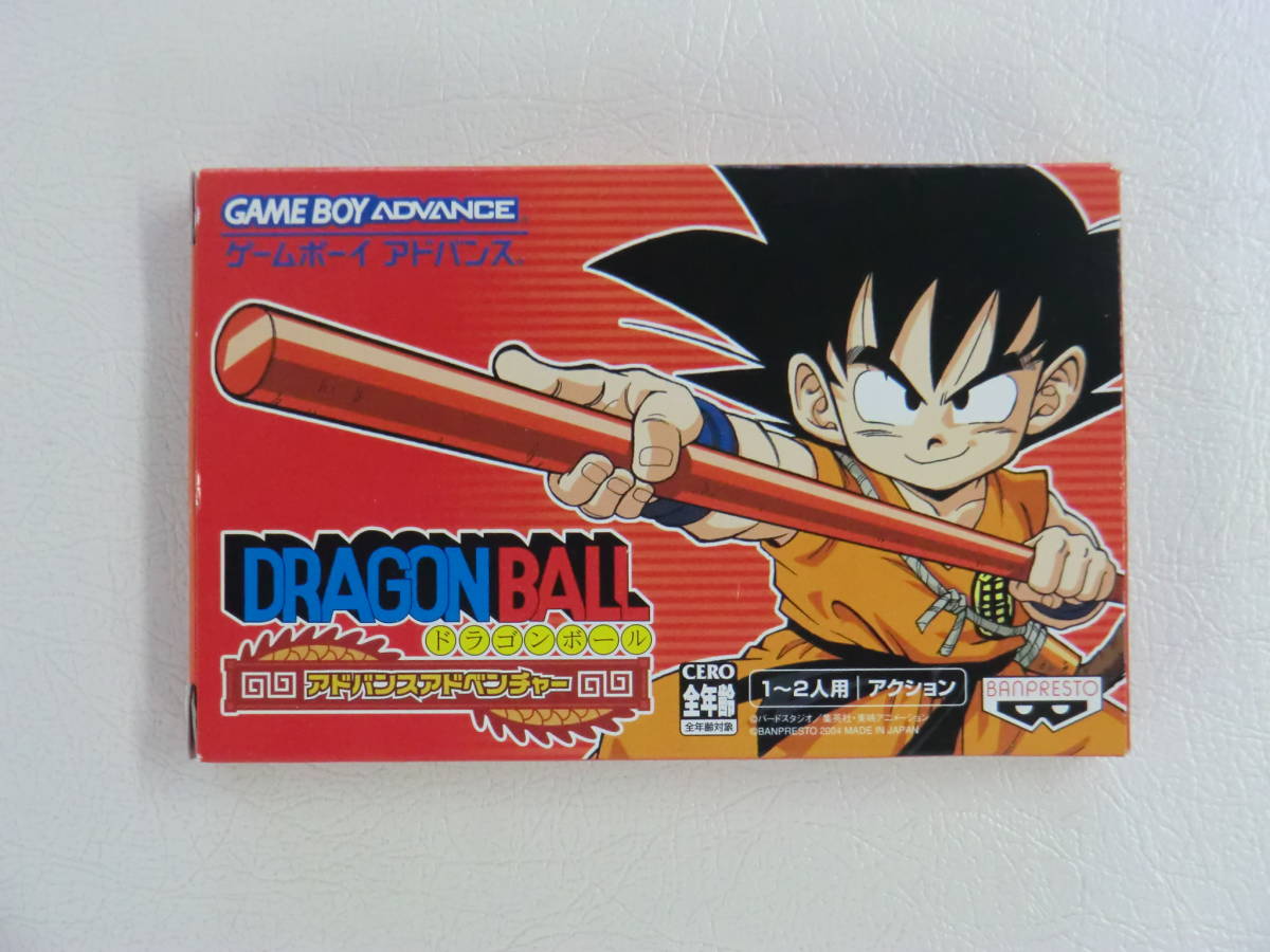  GBA 良品 ドラゴンボール アドベンチャー 名作 箱 説明書 ハガキ付 ゲームボーイアドバンス(アクション)｜売買されたオークション情報、yahooの商品情報をアーカイブ公開 - オークファン タイトル