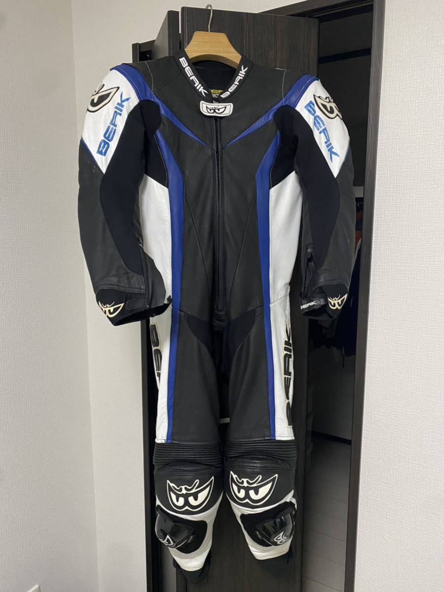 BERIK革ツナギ 48サイズ レーシングスーツ BERIK ベリック レザー