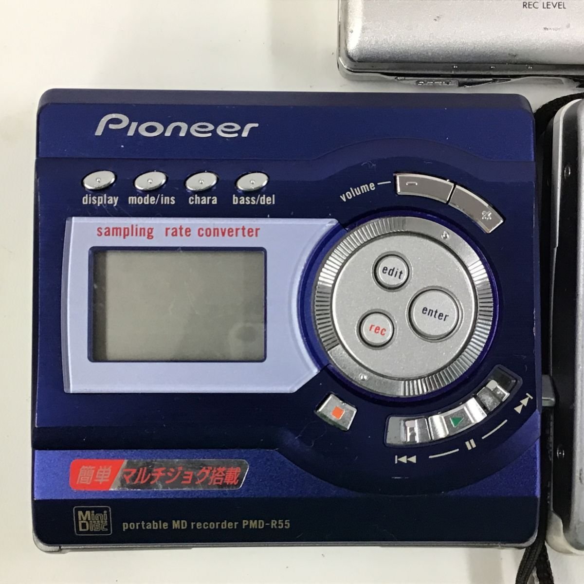 ジャンク品 Pioneer パイオニア MDレコーダー PMD-R55-S おおしかっ