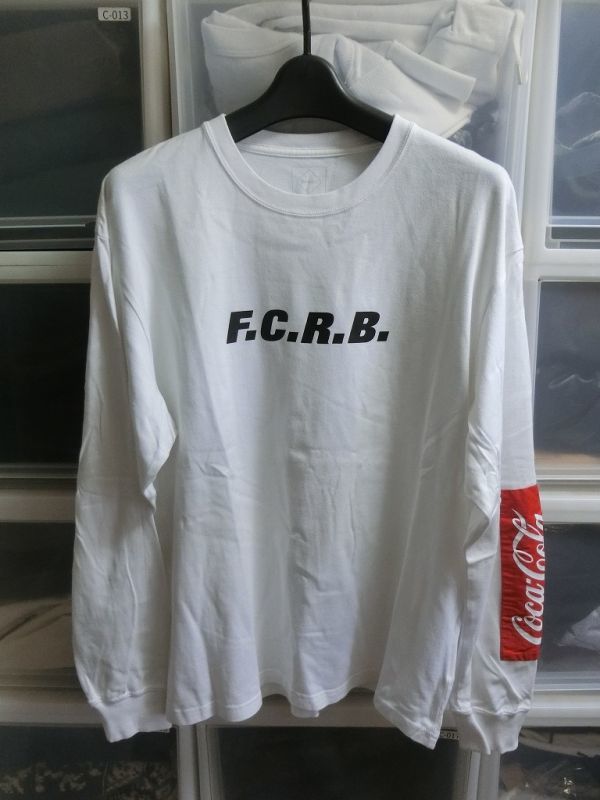 希少 新品 FCRB COCA-COLA PATCHED L/S TEE ロンT F.C.R.B. COCA-COLA PATCHED L/S TEE コカコーラ パッチ ロンT L