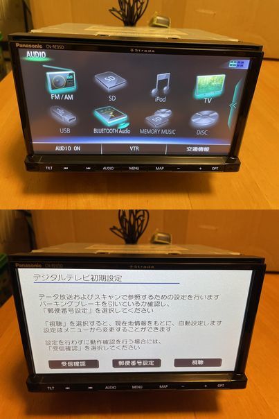 TVアンテナ新品付属！ストラーダCN-RE05D　2018年地図データ　中古完動品！！