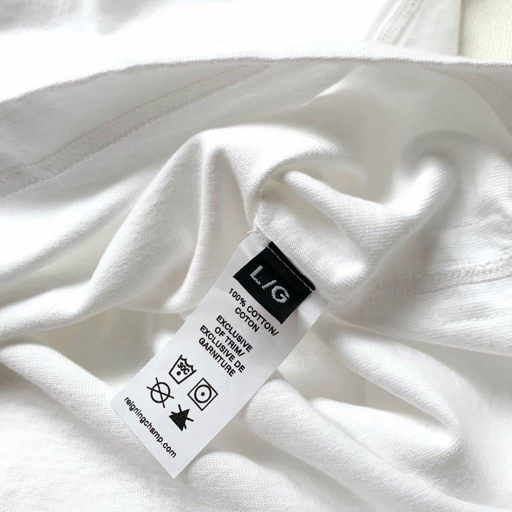 REIGNING CHAMP &frasl; コート L&frasl;XL STORE L 新品 REIGNING CHAMP レイニング チャンプ ミッドウェイト ジャージー 長袖 Tシャツ メンズ RC-2222 白 ホワイトMIDWEIGHT JERSEY