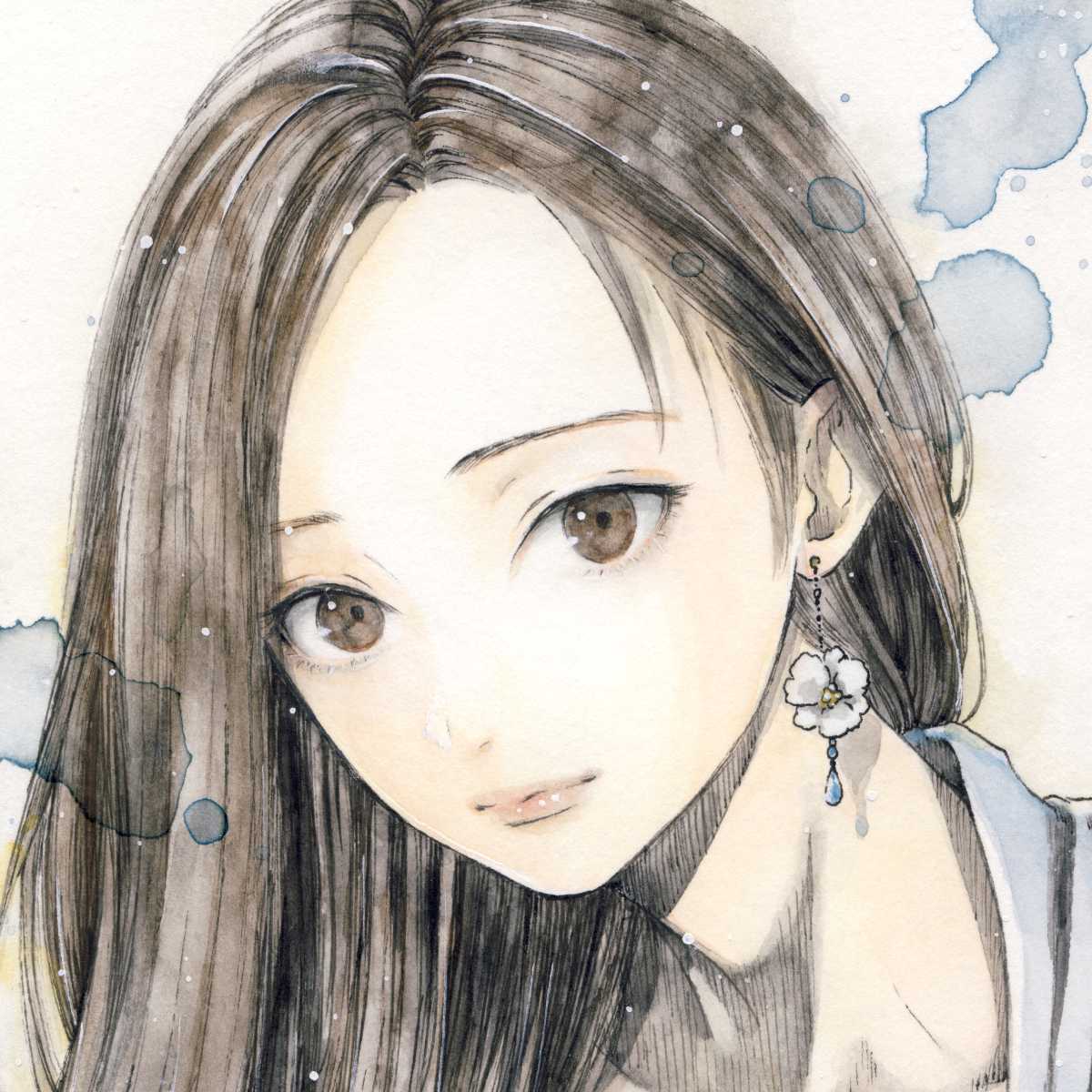 手描きイラスト 自作 オリジナル 原画 絵 オリジナルイラスト 女の子