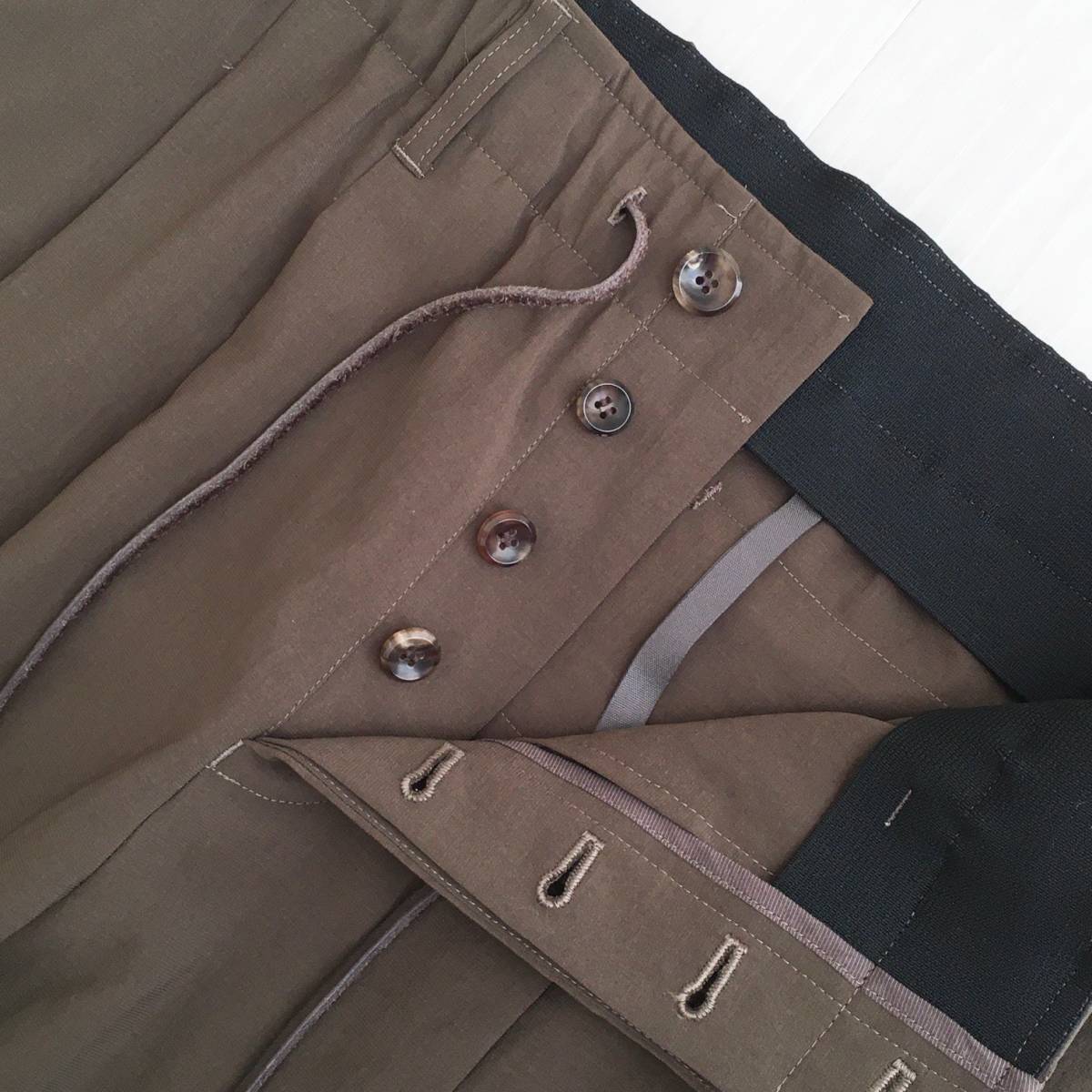 □美品□19SS KAZUYUKI KUMAGAI 強撚ドライポプリン 2Bジャケット 