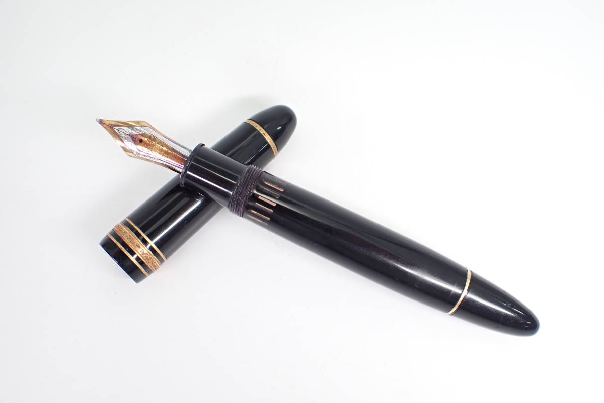 最安に挑戦中 Mont Blanc モンブラン 万年筆 MEISTER STUCK マイスター