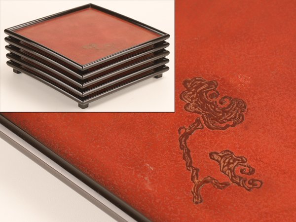 松竹梅蒔絵入 茶台十客美品 松竹梅蒔絵入 茶台十客 Yahoo!オークション