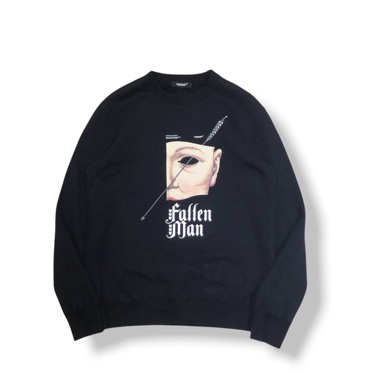 20aw FALLEN MAN 期 UNDERCOVER SWEAT FACE スウェット アンダーカバー サイズ3 店舗受取可 UNDERCOVER アンダーカバー FALLEN Biker COVER T-Shirt