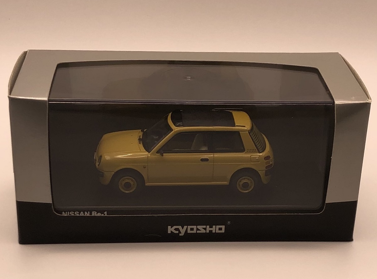 ☆KYOSHO 京商 1/43 日産 Be-1 キャンバストップ NISSAN Be-1