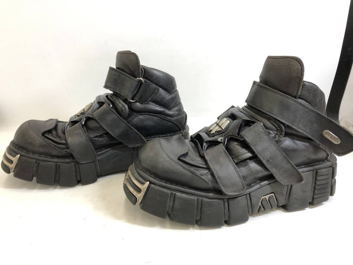 CL220921-02K/ NEW ROCK (ニューロック) 厚底 タワー シューズ ブーツ