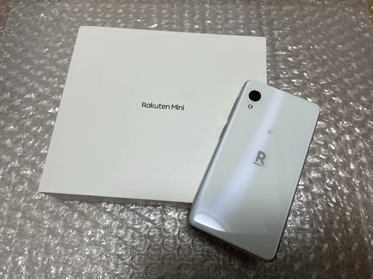 楽天ミニ　新品未使用　ホワイト スマートフォン/携帯電話 Rakuten Mini 楽天ミニ ホワイト 白 未開封