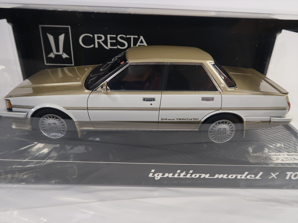イグニッションモデル/トミーテック 1/18 トヨタ クレスタ GT ツイン