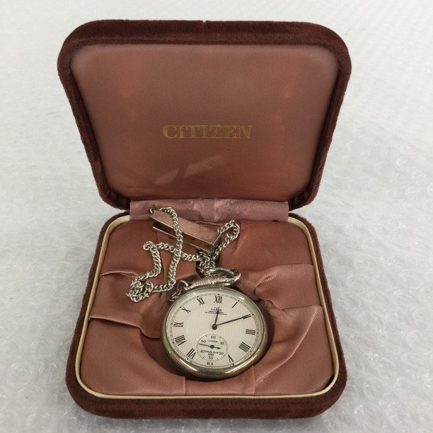 CITIZEN CLUB LA MER 銀製 懐中時計 SILVER925