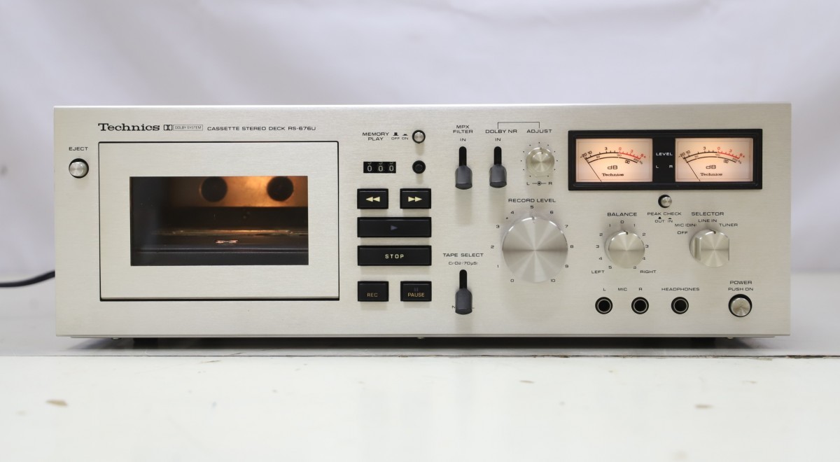 RS-676U テクニクス Technics カセットデッキ テクニクスRS-676U
