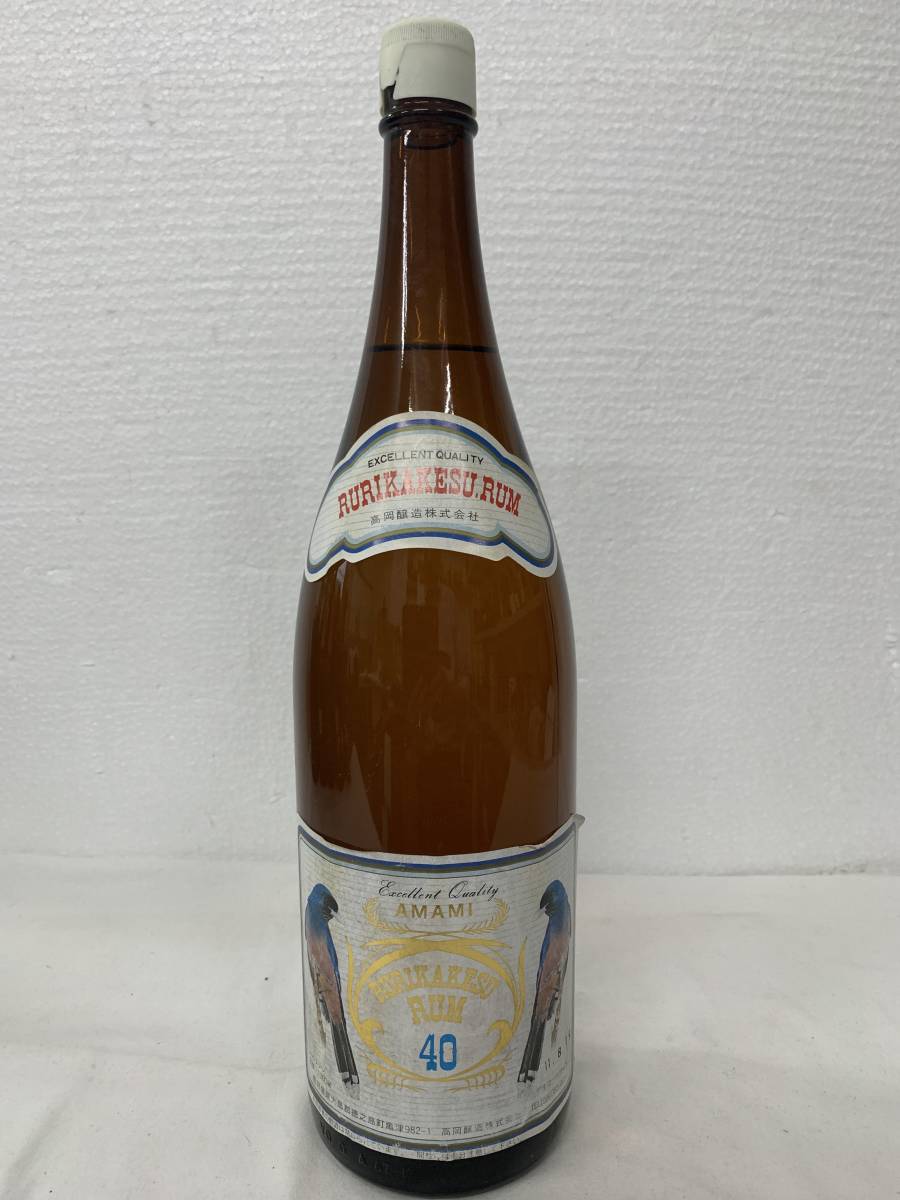 注目！【奄美産 ラム酒】RURIKAKESU ルリカケス ラム 1800ml 40度