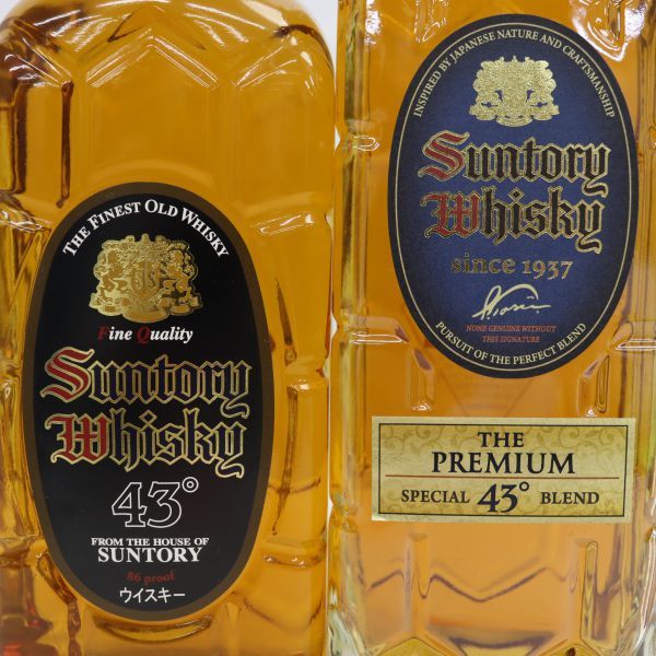 Suntory プレミアム角 43% 700ml SUNTORY サントリー 角 プレミアム