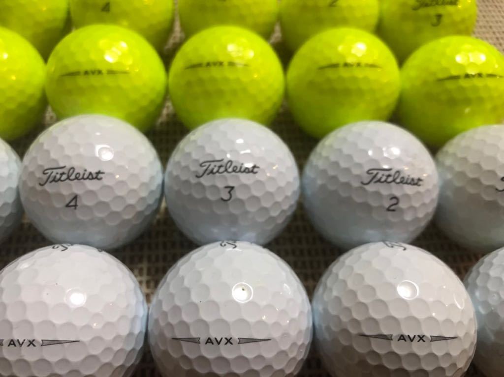 タイトリスト ロストボール AVX イエロー 20球 ゴルフボール TITLEIST