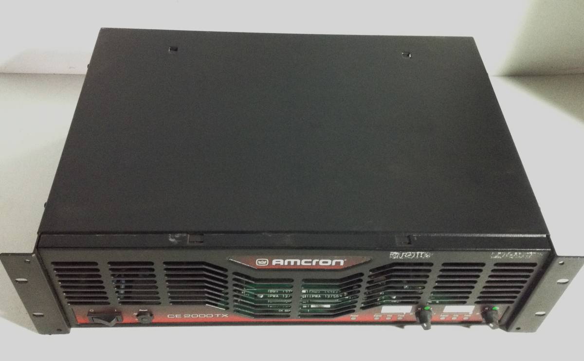 パワーアンプ AMCRON CE2000 CE2000TX 公式通販 アムクロン 希少品