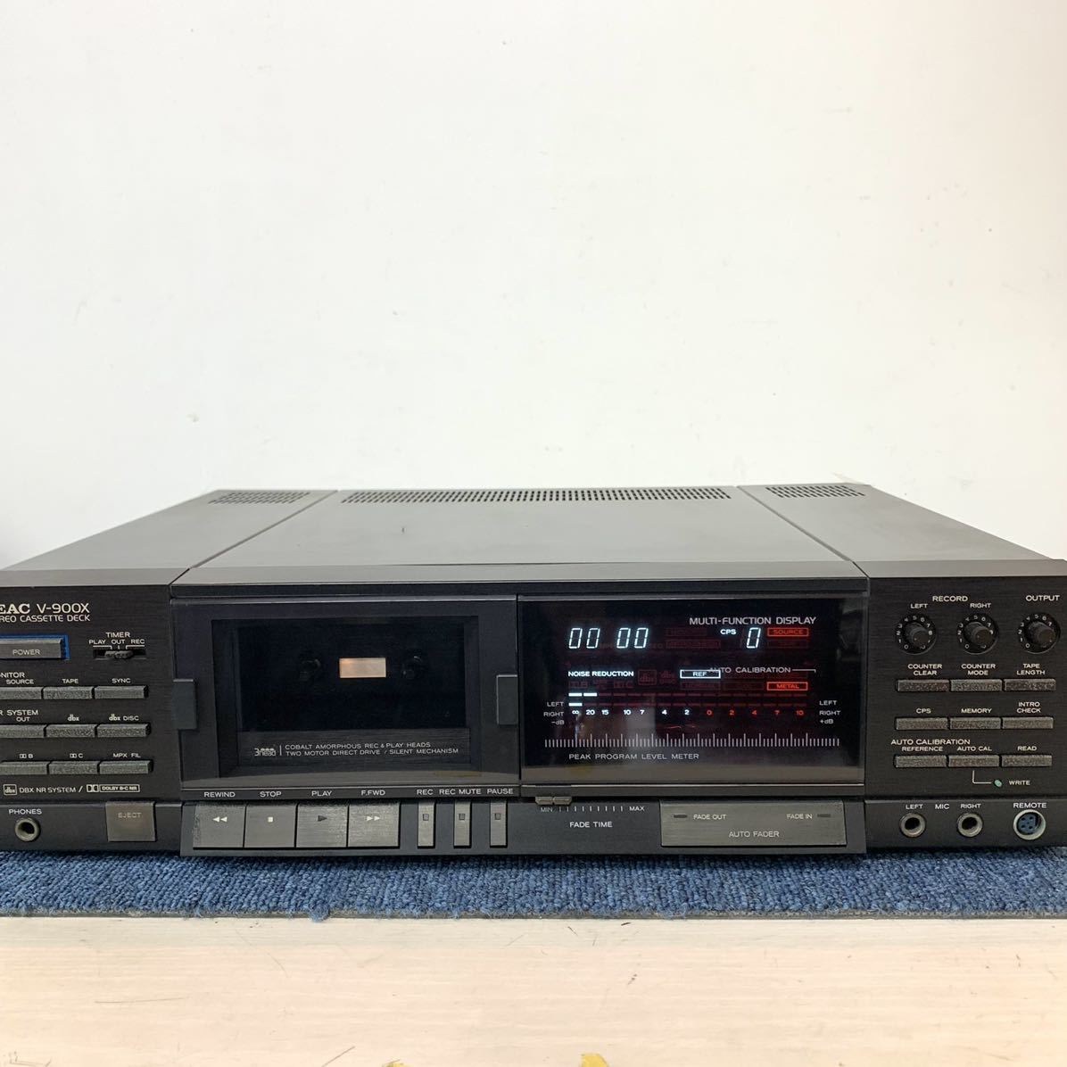 TEAC V-900X ステレオカセットデッキ　 【ジャンク品】 V-900X TEAC Teac Cassette Deck - | カセット ステレオ DECK CASSETTE