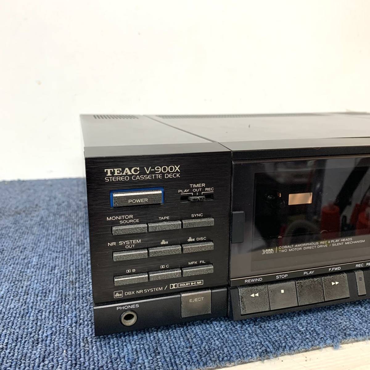 TEAC V-900X ステレオカセットデッキ　 【ジャンク品】 V-900X TEAC Teac Cassette Deck - | カセット ステレオ DECK CASSETTE