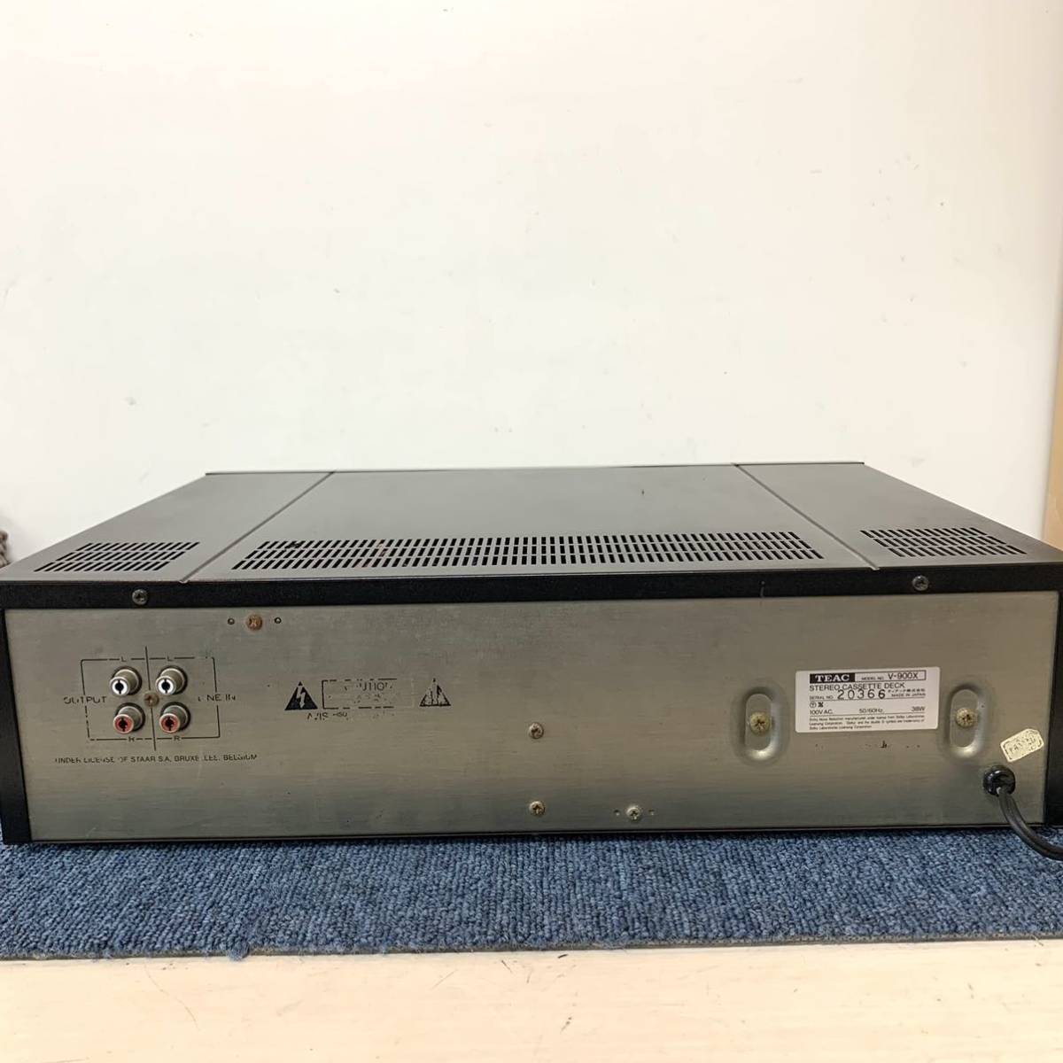 V-900X TEAC Teac Cassette Deck - | カセット ステレオ DECK CASSETTE