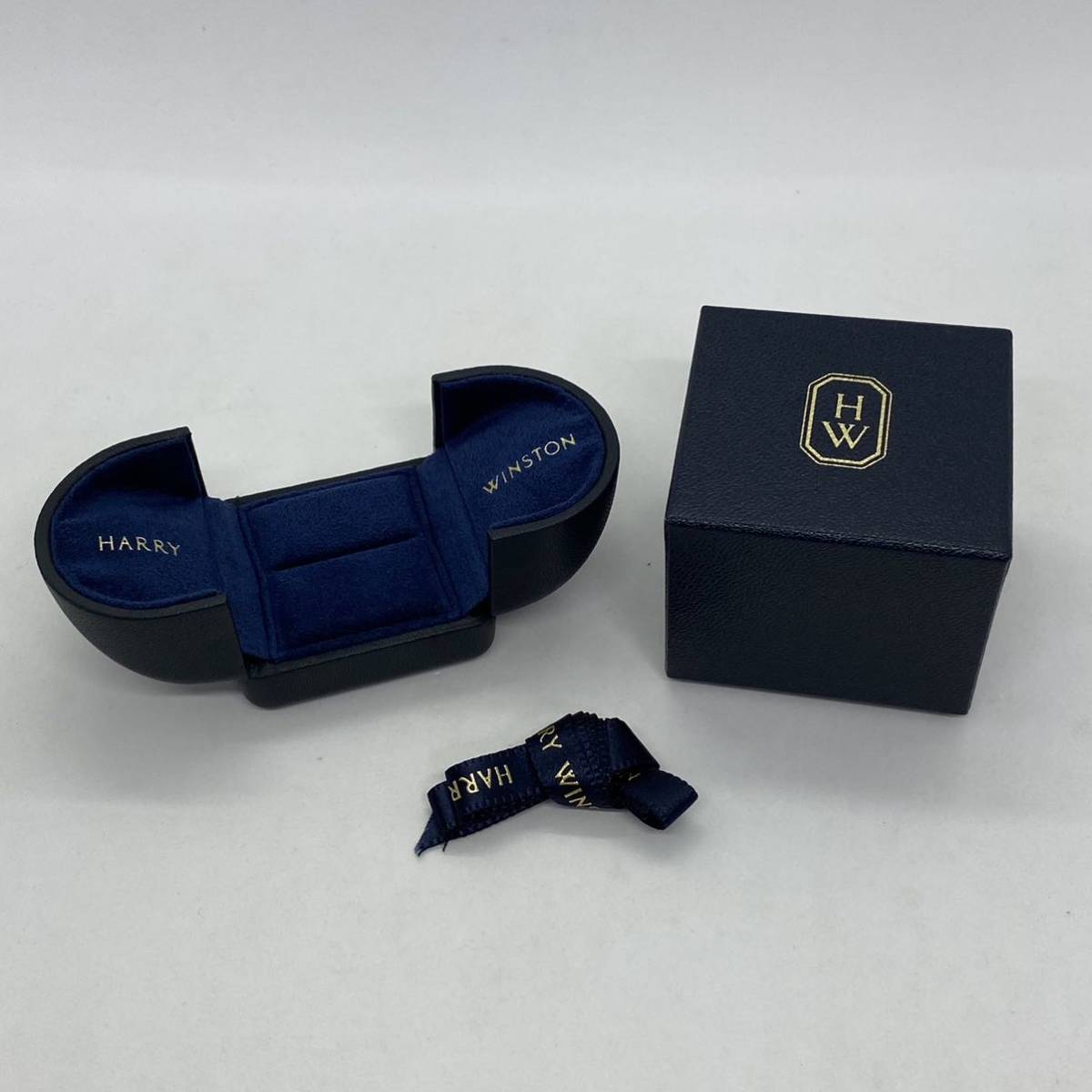 HARRY WINSTON リングケース ネイビー