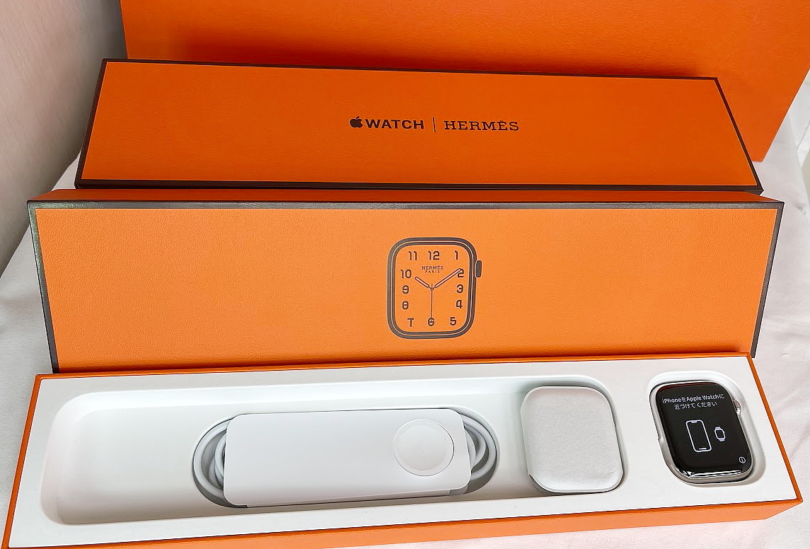 売り切りApple Watch おばあちゃん HERMES series7 本体、充電器のみ